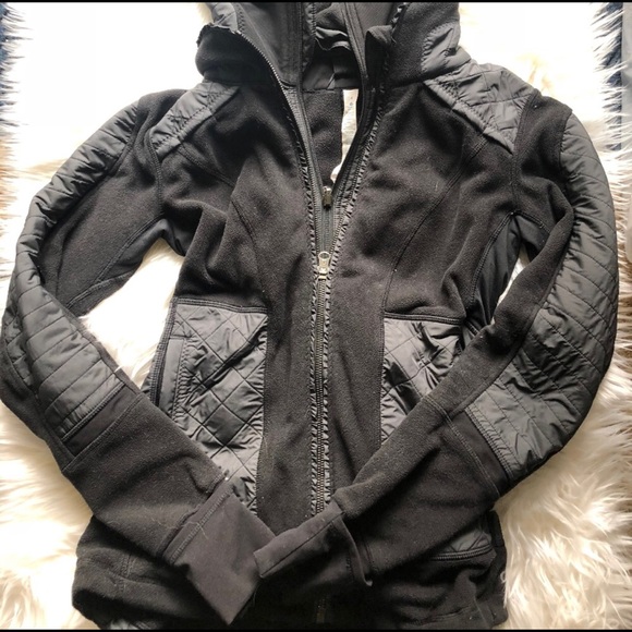 lululemon athletica Jackets & Blazers - Lululemon Fleecy Keen Jacket Black